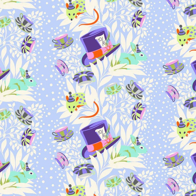 Curiouser 6pm Somewhere Wonderland Zipped Notions Hook DPN Pouch/Case
