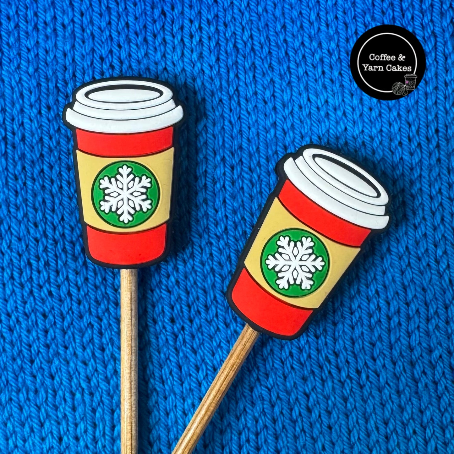Weihnachtsbäume Festliche Maschenstopper 1 Paar