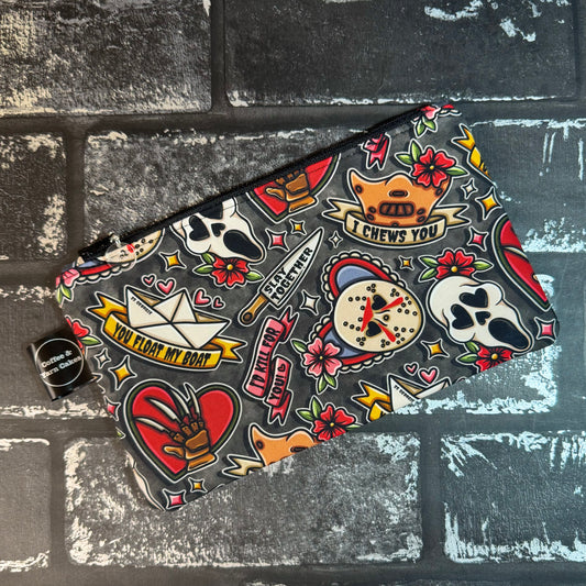 I Would Kill For You Horror Zipped Notions Hook DPN Pouch/Case