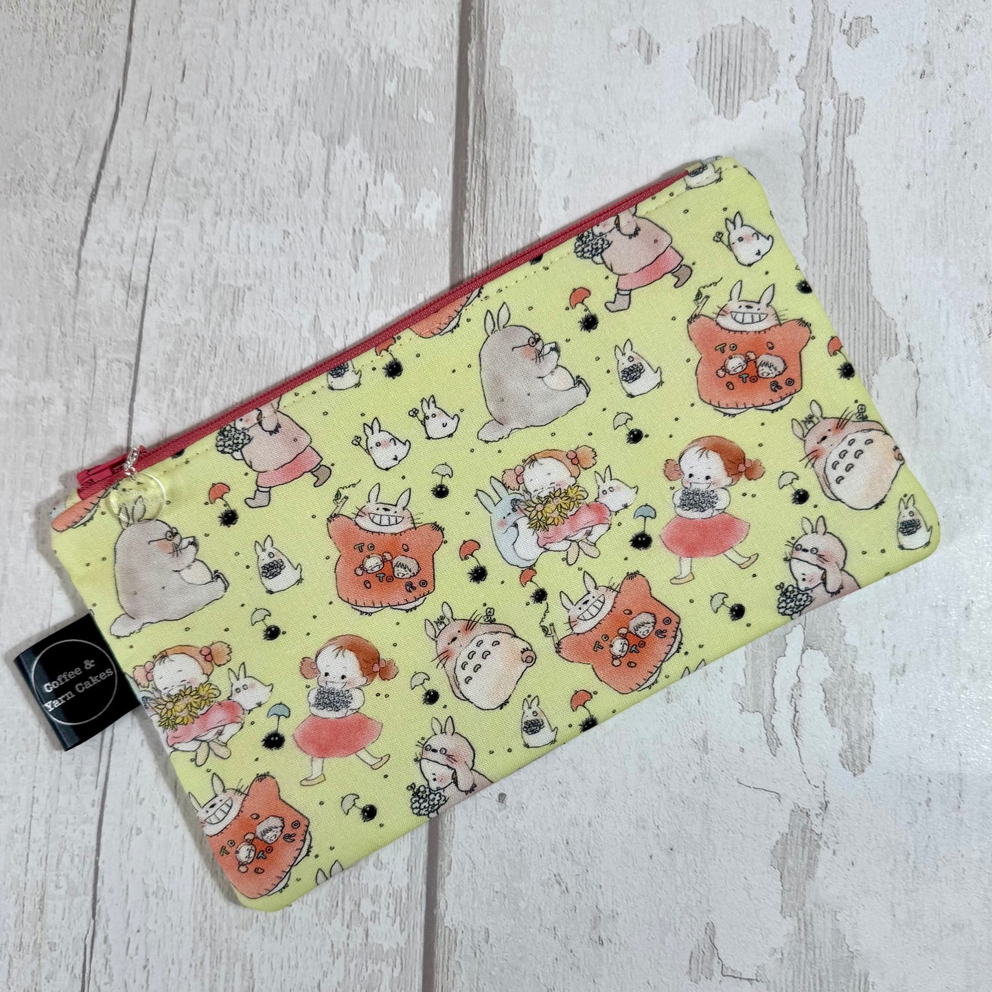 Sweater Totoro Zipped Notions Hook DPN Pouch/Case