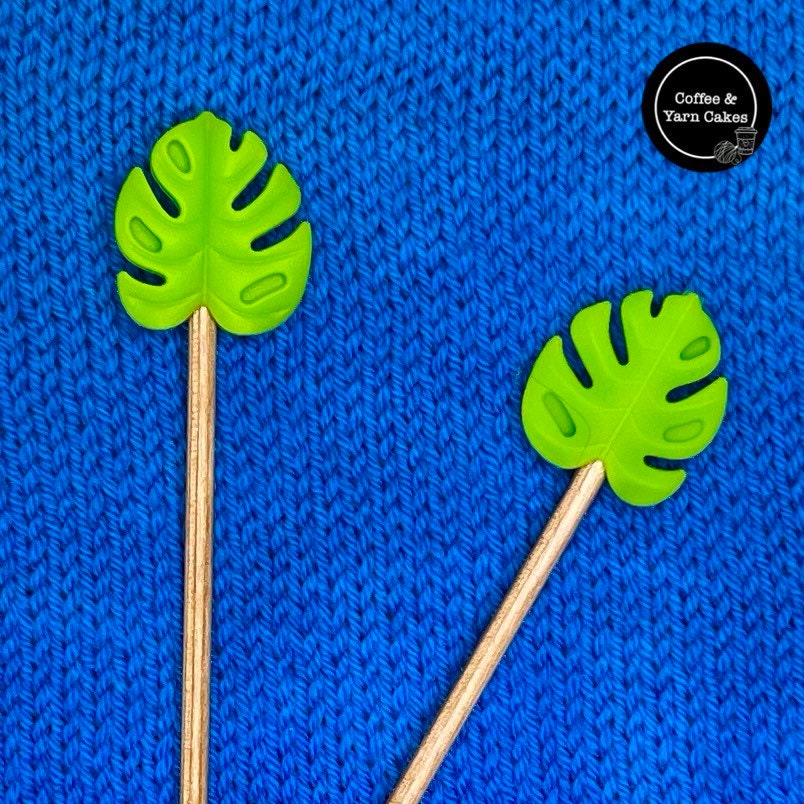 Prächtige Monstera Cheese Plant Stitch Stoppers, 1 Paar