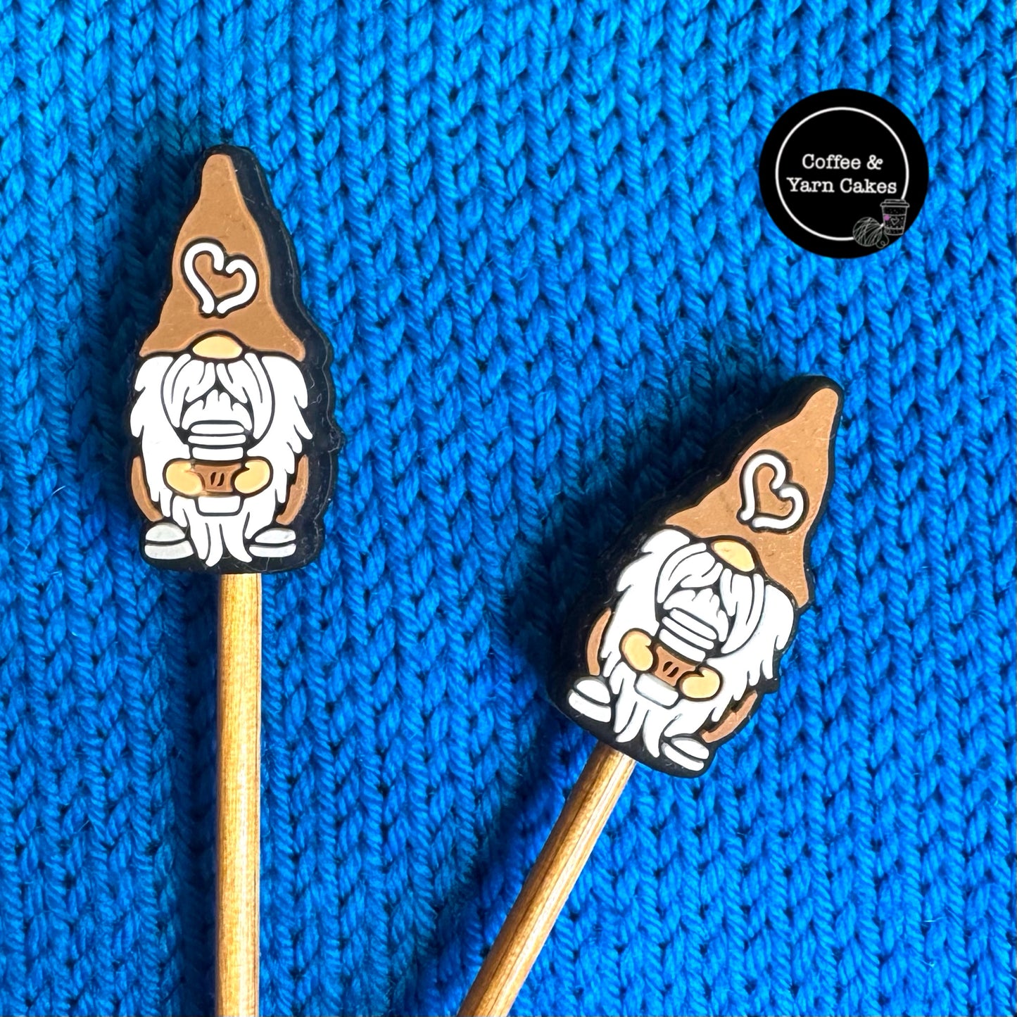 Coffee Gnomes Stitch Stoppers 1 Pair