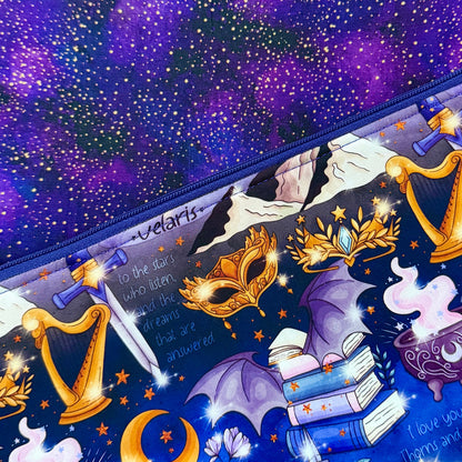 To The Stars Who Listen Zipped Notions Hook DPN Pouch/Case