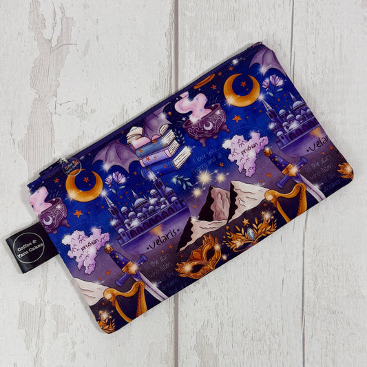 To The Stars Who Listen Zipped Notions Hook DPN Pouch/Case