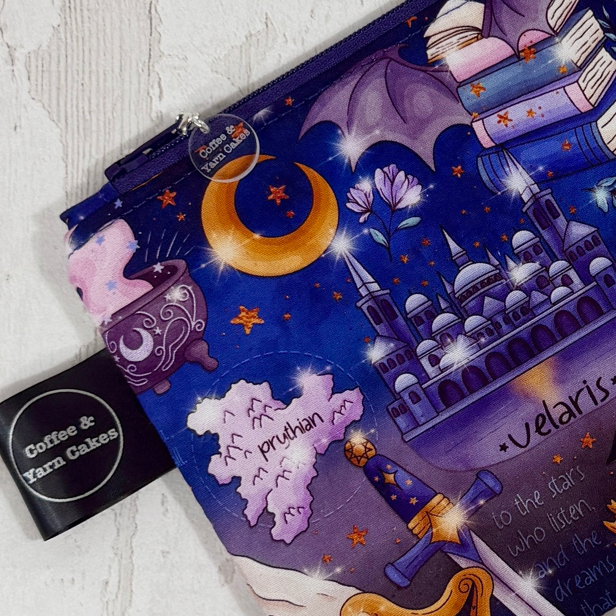 To The Stars Who Listen Zipped Notions Hook DPN Pouch/Case