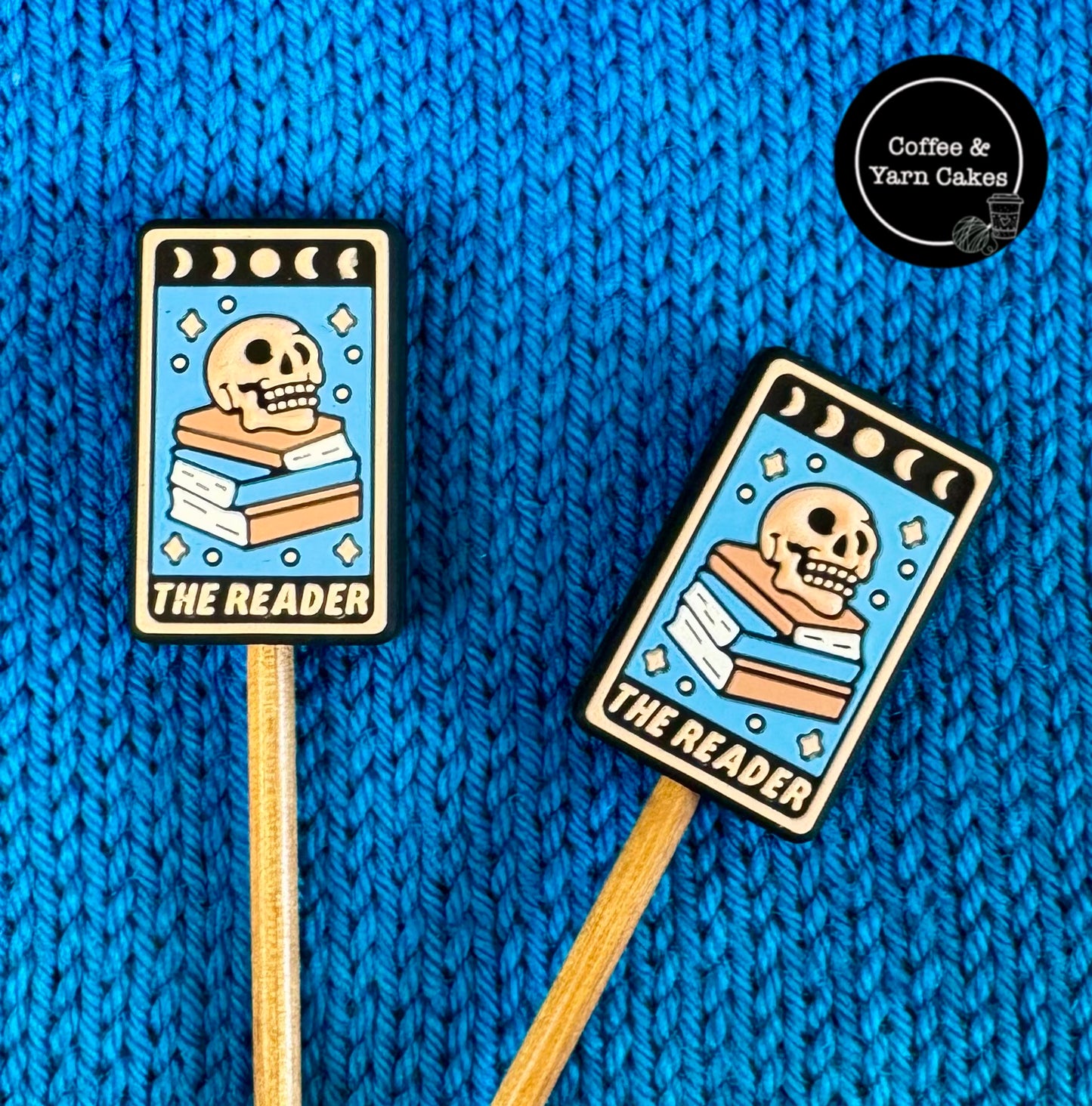The Reader Tarot Card Stitch Stoppers 1 Pair
