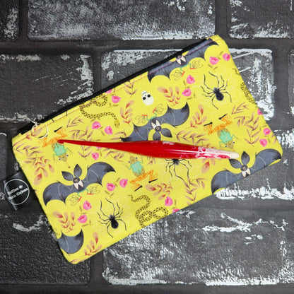 Batty For You Zipped Notions Hook DPN Pouch/Case