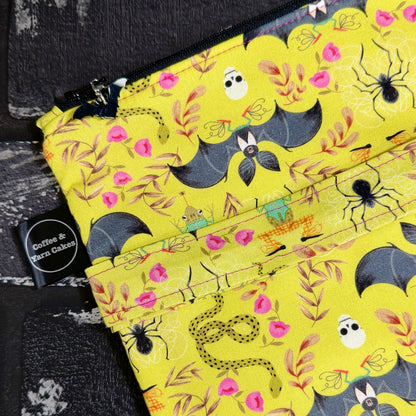 Batty For You Zipped Project Bag - Large Size
