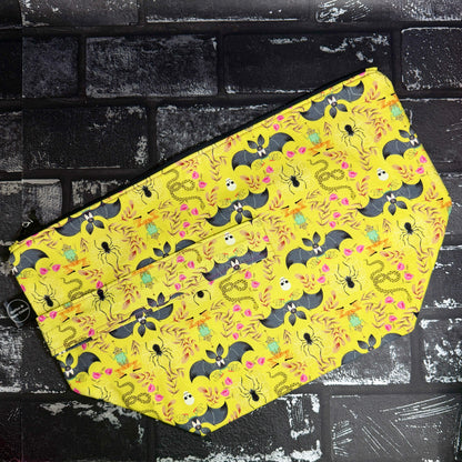 Batty For You Zipped Project Bag - Extra Large Size