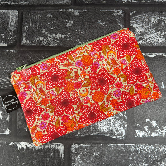 Cottagecore Demogorgon Zipped Notions Hook DPN Pouch/Case