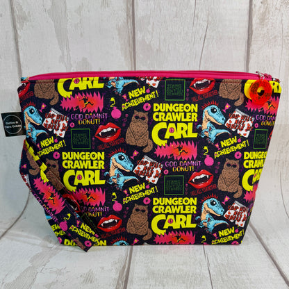 Dungeon Crawler Carl Zipped Project Bag - Large Size