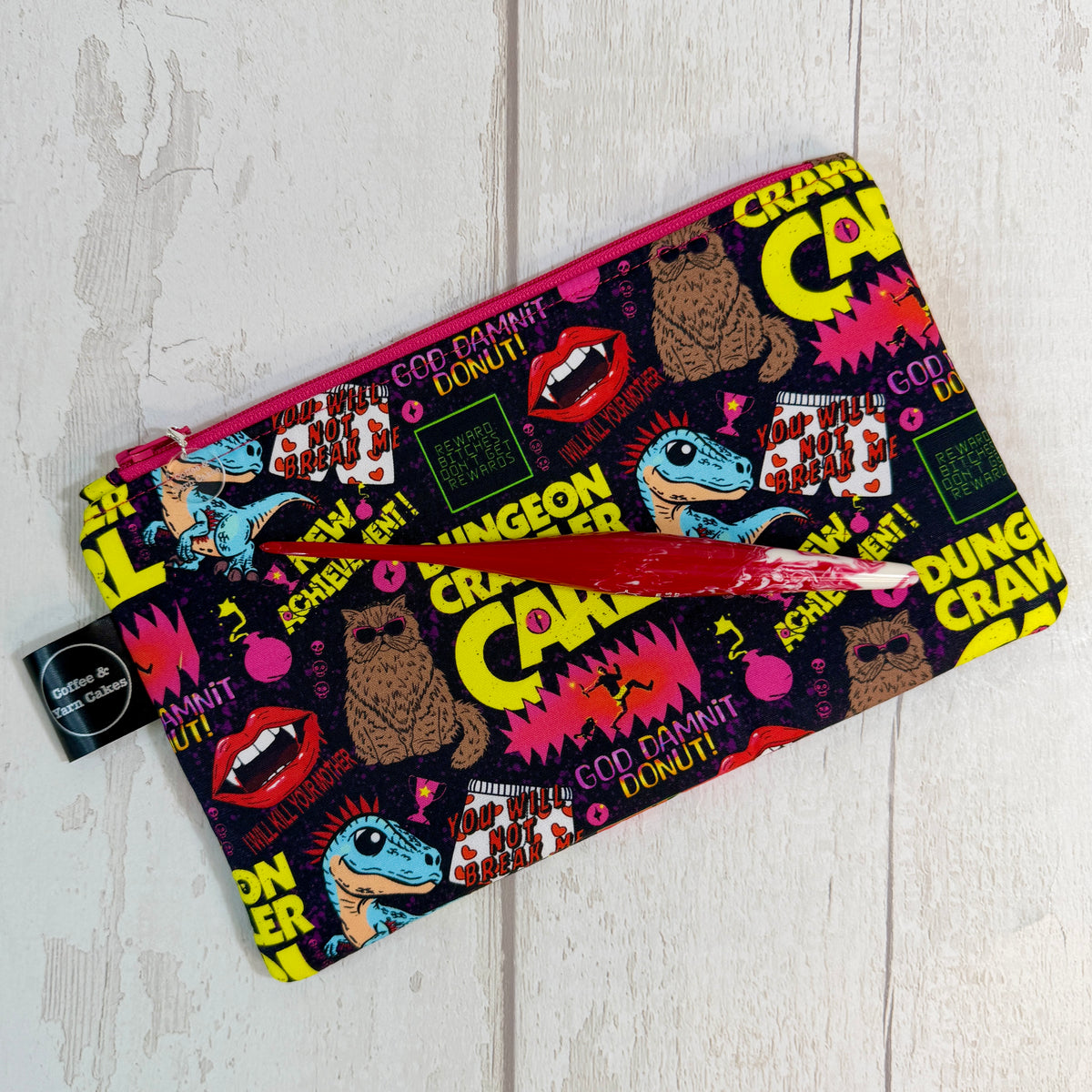 Dungeon Crawler Carl Zipped Notions Hook DPN Pouch/Case