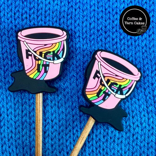Fuck It Bucket Stitch Stoppers 1 Pair