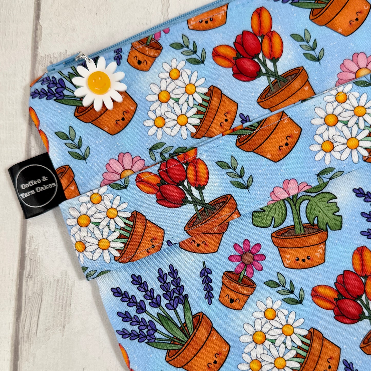 Sac à projets zippé Forest Journal Mushrooms - Taille extra large