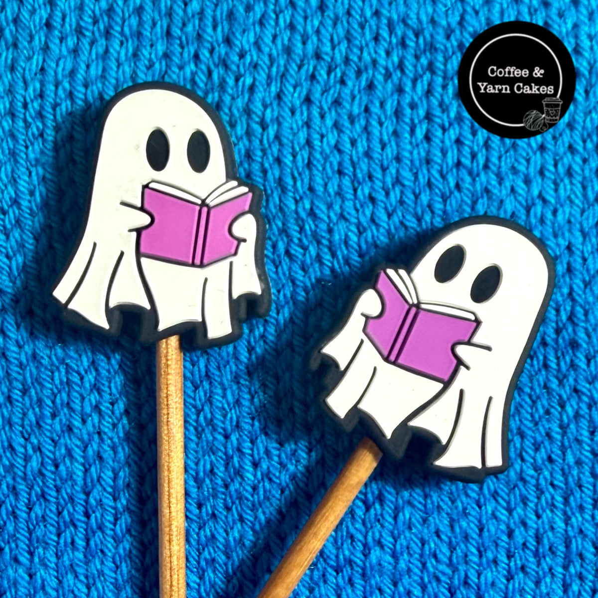 Bookish Ghosts Stitch Stoppers 1 Pair