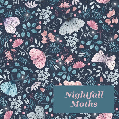 Nightfall Moths Zipped Notions Hook DPN Pouch/Case