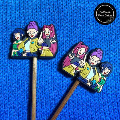 K-Pop DH Huntrix Stitch Stoppers 1 Pair