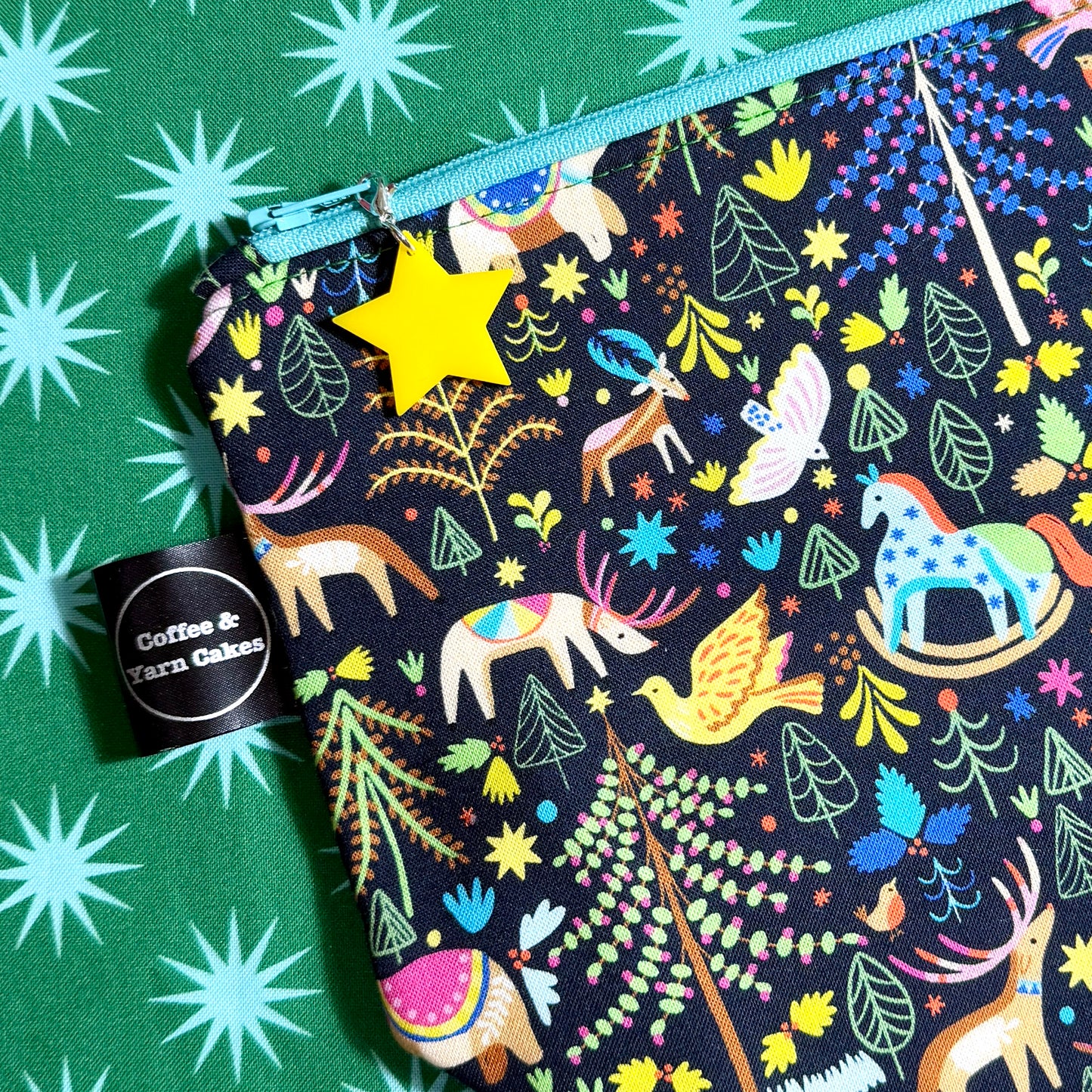 Blitzened Zipped Notions Hook DPN Pouch/Case