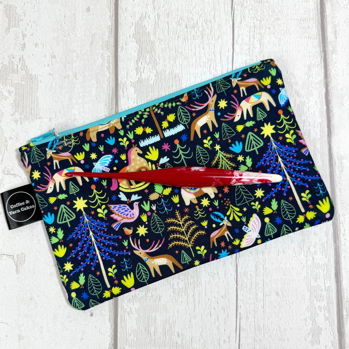 Blitzened Zipped Notions Hook DPN Pouch/Case