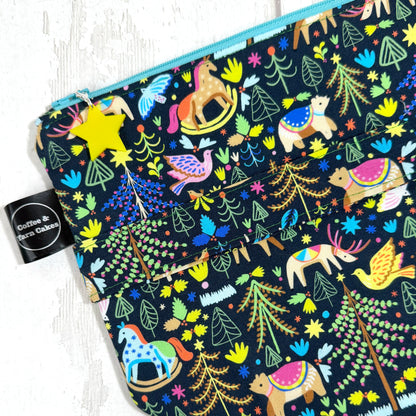 Blitzened Zipped Project Bag - Large Size