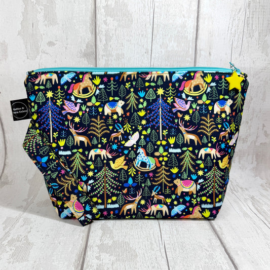 Blitzened Zipped Project Bag - Large Size