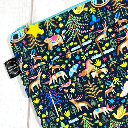 Blitzened Zipped Project Bag - Extra Large Size