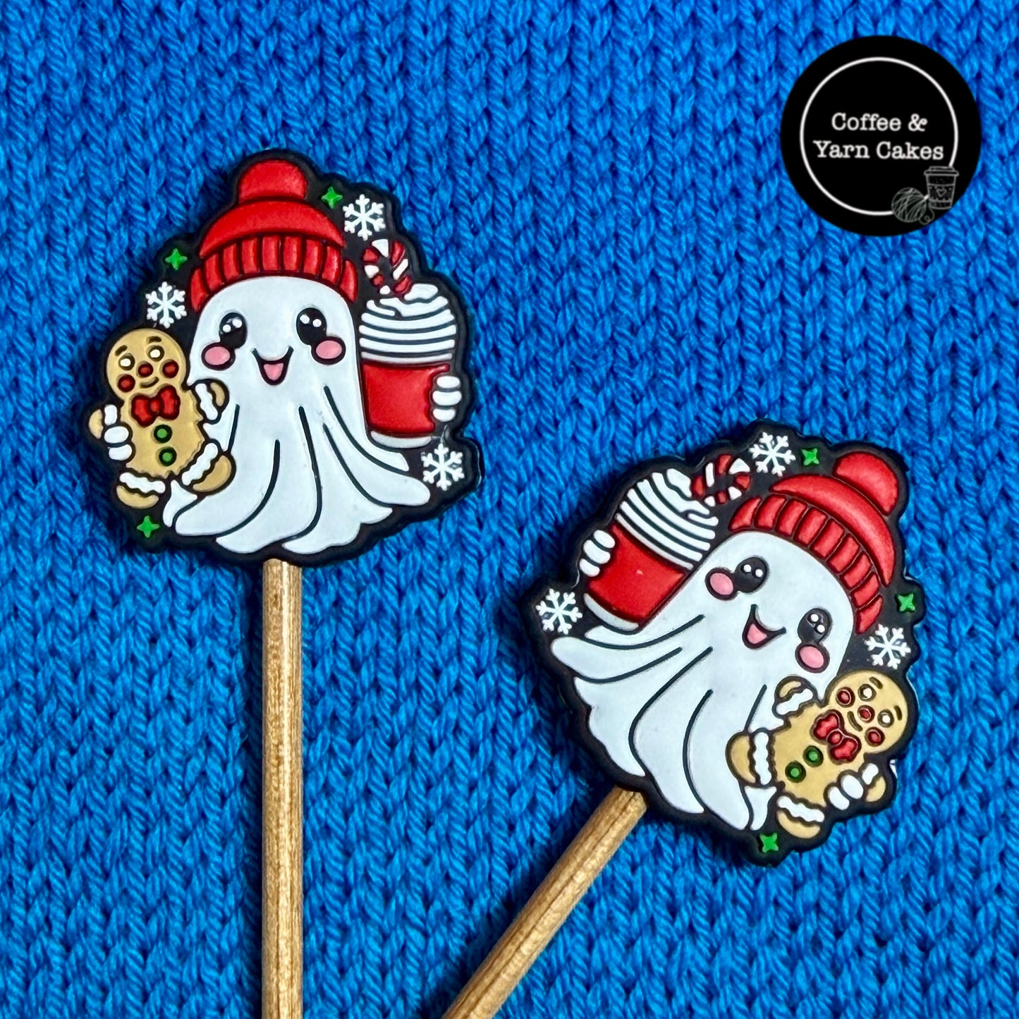Christmas Love Ghost Stitch Stoppers 1 Pair