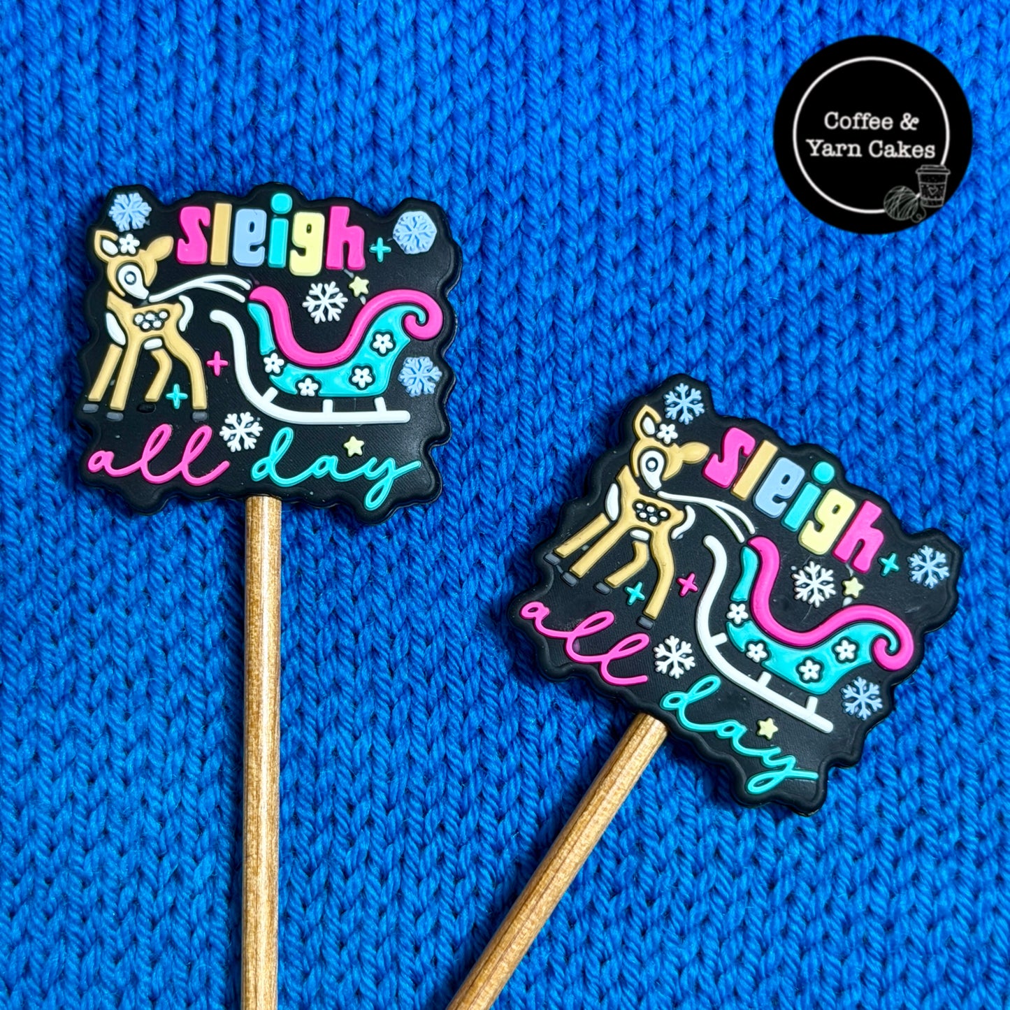 Sleigh All Day Stitch Stoppers 1 Pair