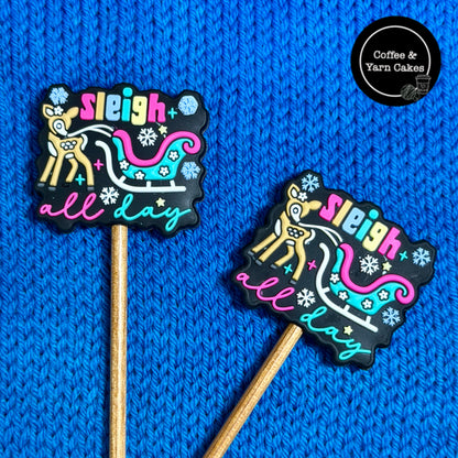 Sleigh All Day Stitch Stoppers 1 Pair