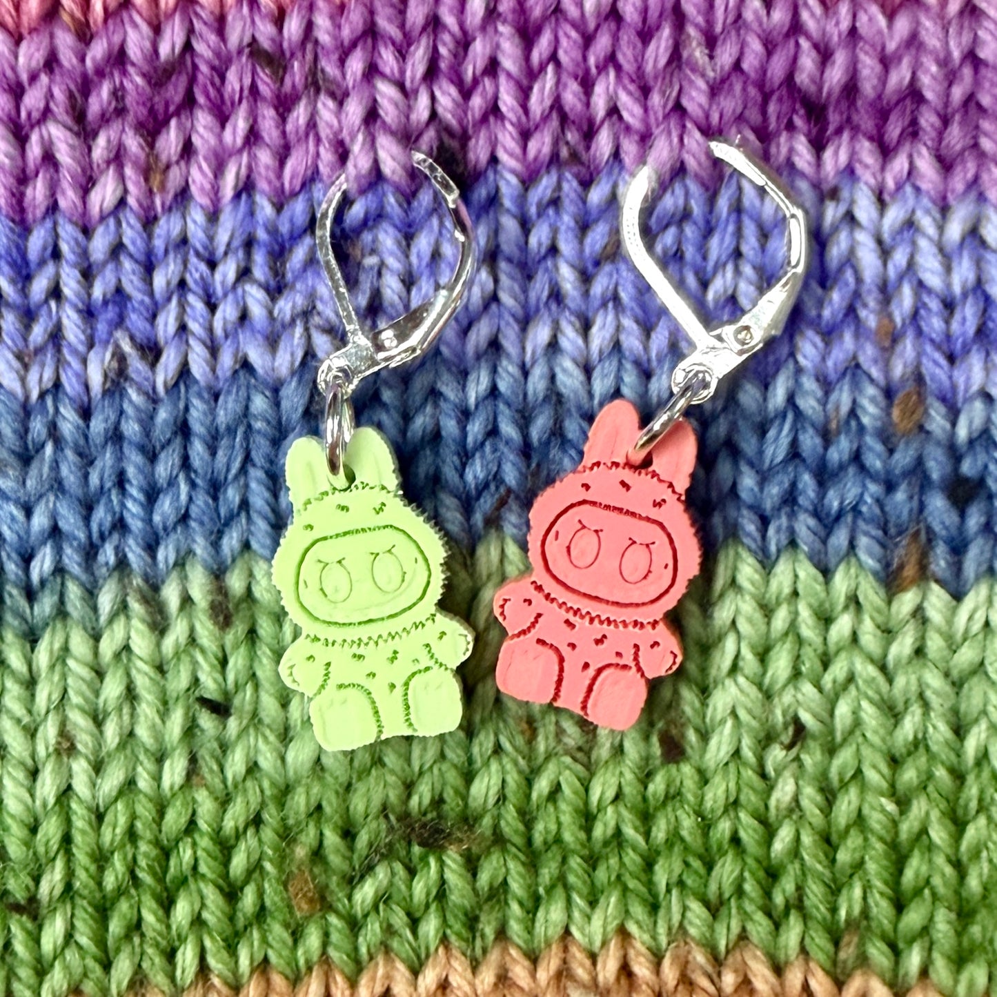 Labubu Love Stitch Marker Progress Keeper