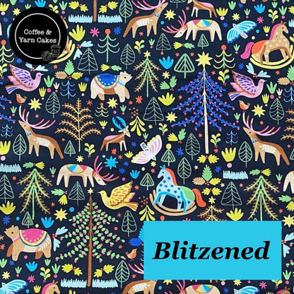 Blitzened Zipped Notions Hook DPN Pouch/Case