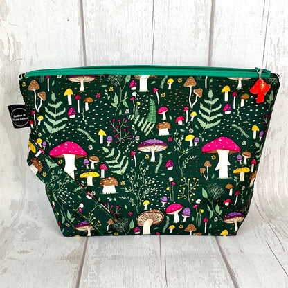 Sac à projets zippé Forest Journal Mushroom - Taille S/Taille chaussette