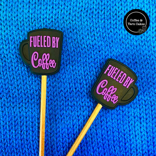 Fueled By Coffee Stichstopper Lila 1 Paar