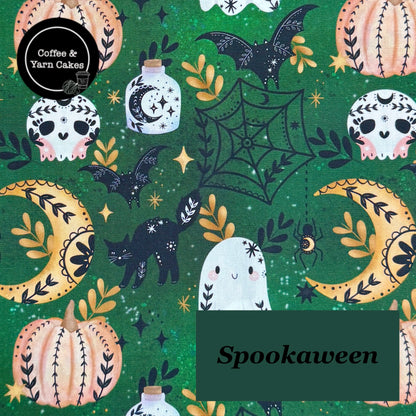 Spookaween Zipped Project Bag - Extra Large Size