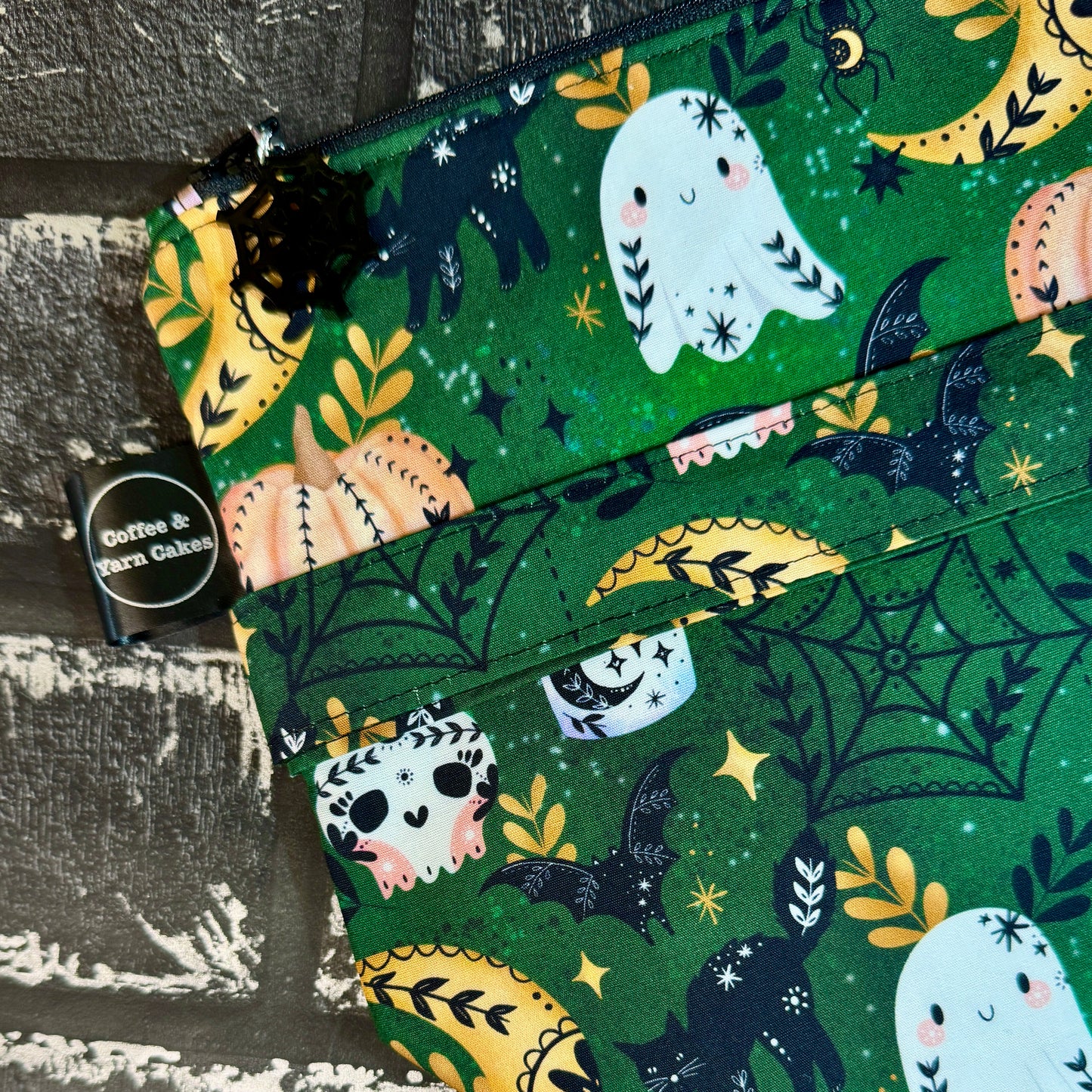 Spookaween Zipped Project Bag - Large Size