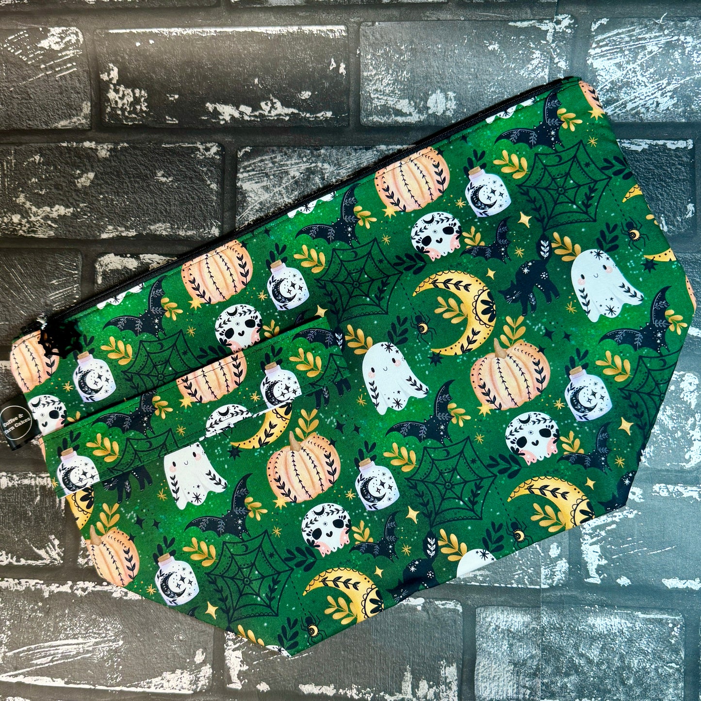 Spookaween Zipped Project Bag - Extra Large Size