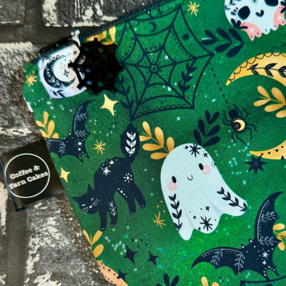 Spookaween Zipped Project Bag - Small/Sock Size
