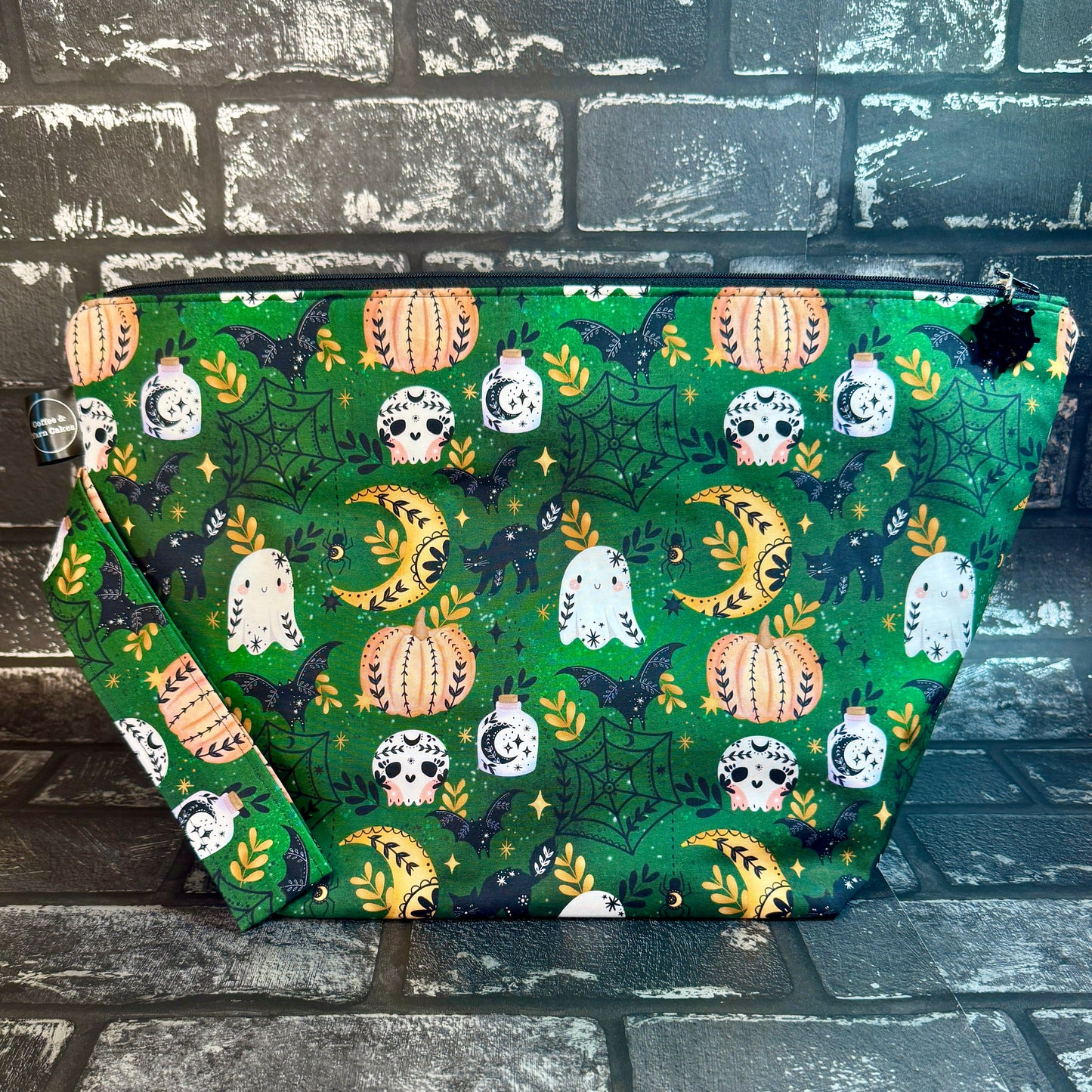 Spookaween Zipped Project Bag - Extra Large Size