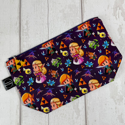 I'll Save You Link Zipped Project Bag - Small/Sock Size