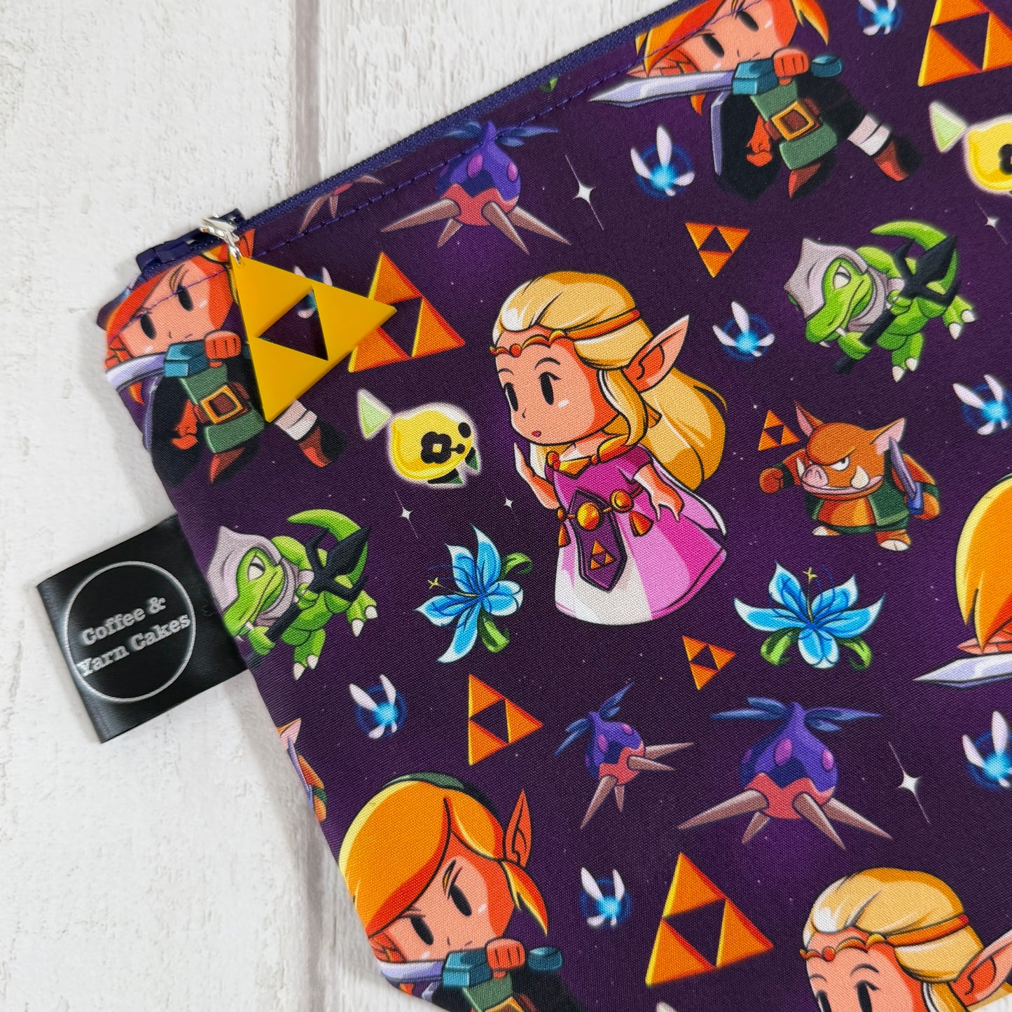 I'll Save You Link Zipped Project Bag - Small/Sock Size