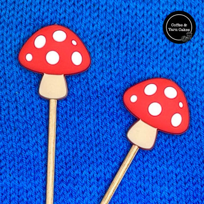 Fantastic Fungi Roter Pilz Fliegenpilz Maschenstopper 1 Paar