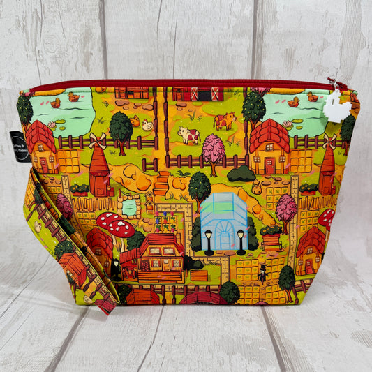 Stardew Valley Zipped Project Bag - Large Size