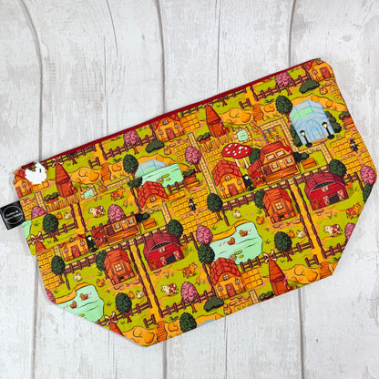 Stardew Valley Zipped Project Bag - Extra Large Size