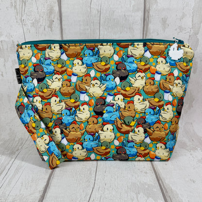 Stardew Birdies Zipped Project Bag - Large Size