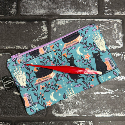Spellbound Cats Zipped Notions Hook DPN Pouch/Case