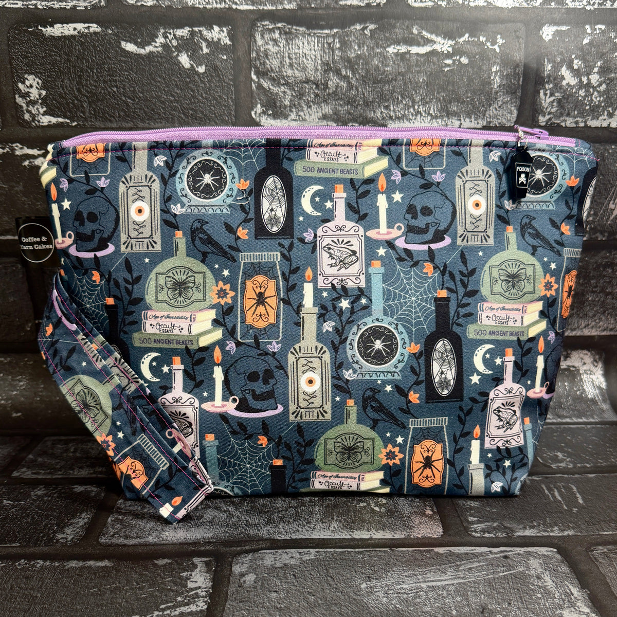 Spellbound Potions Zipped Project Bag - Large Size
