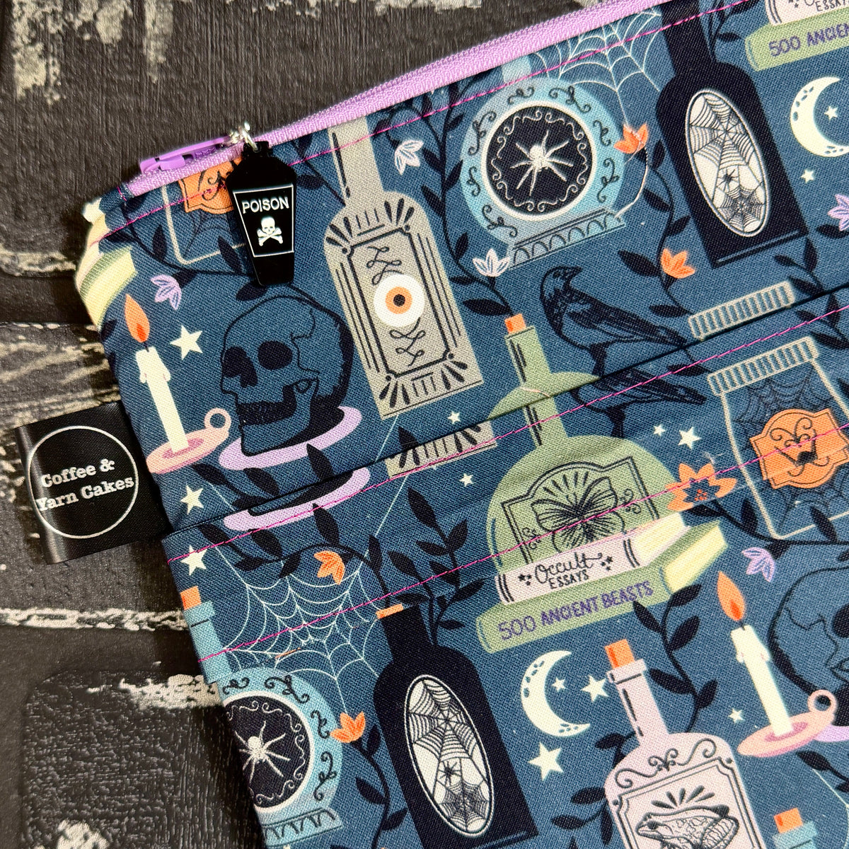 Spellbound Potions Zipped Project Bag - Large Size