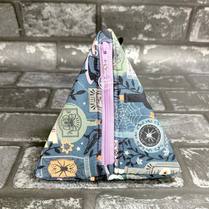 Spellbound Potions Zipped Fabric Pyramid Notions Pouch
