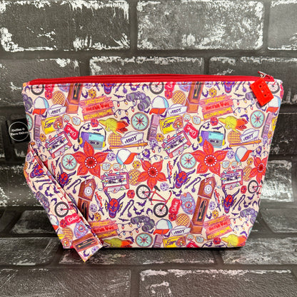 Welcome To Hawkins Zipped Project Bag - Large Size