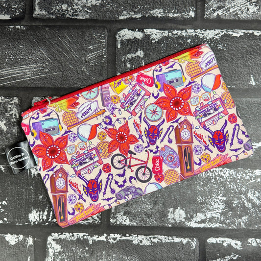 Welcome To Hawkins Zipped Notions Hook DPN Pouch/Case